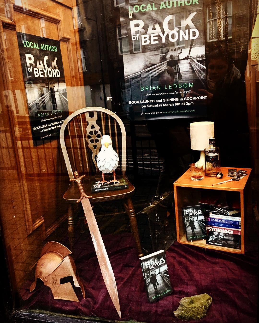 Back of Beyond window display