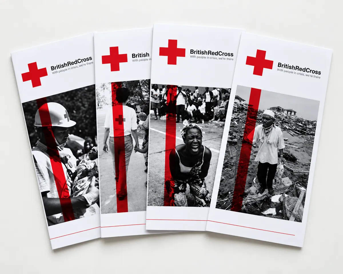 British Red Cross brochure system