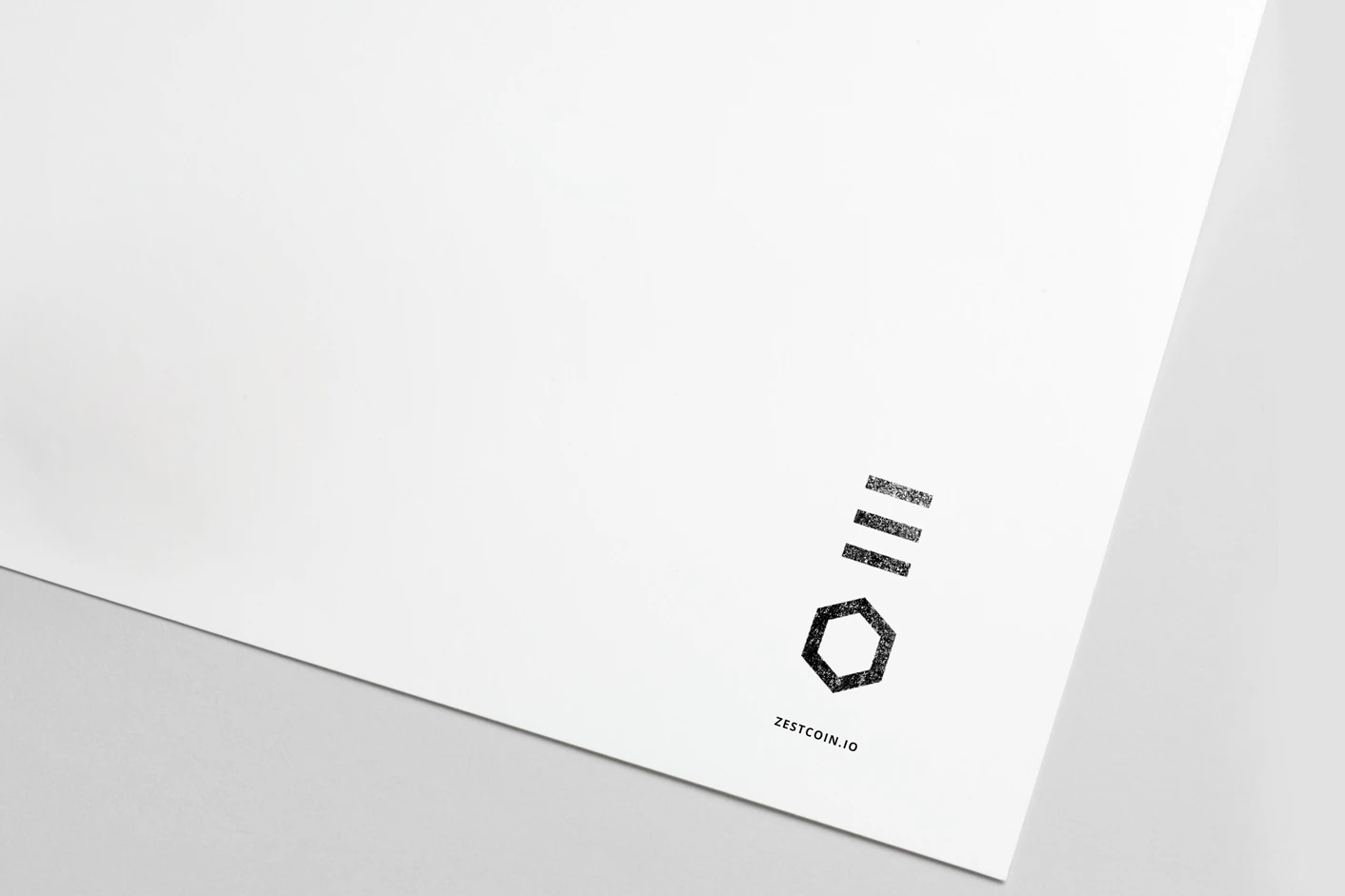 ZestCoin printed stationery